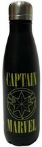 Marvel Avengers Captain Marvel Logo 17 Oz. Stainless Steel Water Bottle ... - $12.86