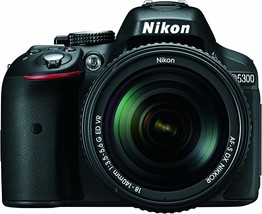 Nikon D5300 24.2 Mp Cmos Digital Slr Camera With 18-140Mm F/3.5-5.6G Ed, Black - £557.58 GBP