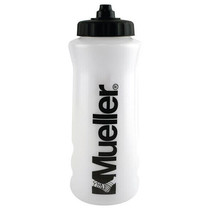 Mueller Natural Quart Bottle w/Logo and Sureshot Squeeze Cap Long-lastin... - £7.22 GBP