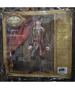 InCharacter Captain Skullduggery Pirate Costume Men&#39;s XL + Extras - $110.21 CAD