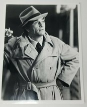 Peter Falk Headshot Photo Columbo Trench Coat Black and White Vintage  - $14.20