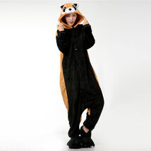 Adult Kigurumi Animal Onesies Jumpsuit Costume Pajamas Sleepwear Raccoon - $23.99
