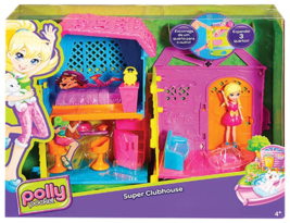 Polly Pocket Super Clubhouse Polly Doll and Accessories Playset - £62.90 GBP