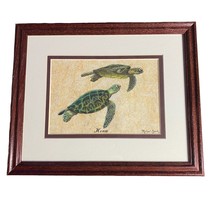 Stark Ark Studios Moana Nui Collection The Honu Framed Print 10&quot; x 8&quot; - £14.20 GBP