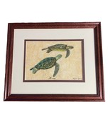 Stark Ark Studios Moana Nui Collection The Honu Framed Print 10&quot; x 8&quot; - £13.94 GBP
