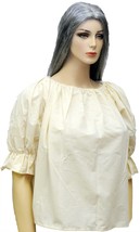 Women&#39;s Peasant Blouse Renaissance Theme Fnacy Dress Adult Halloween Costume, On - £19.97 GBP