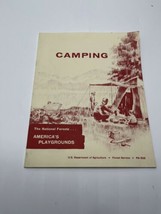 U.S. Department of Agriculture Camping May 1962 Pamphlet - $49.50