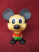 Vintage Mattel 1976 Disney Mickey Mouse Pull String Figure Plastic Works #2 - £23.73 GBP