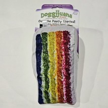 Doggijuana Colorful Rainbow Birthday Cake Pouch Natural Calming Dog Toy ... - $23.99