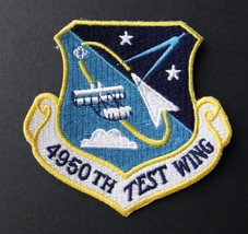 4950TH Test Wing Usaf Wright Patterson Systems Command Embroidered Patch 3 Inch - £4.48 GBP