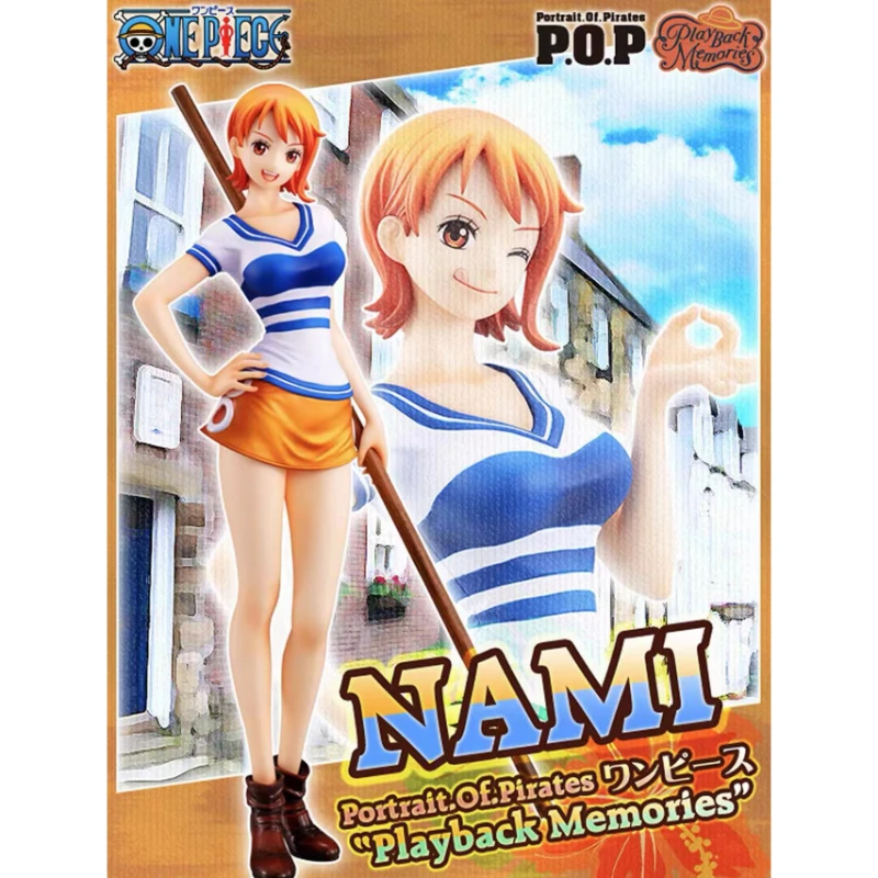 In Stock Original Megahouse Portrait Of Pirates Playback Memorie Nami One Piece - $155.02