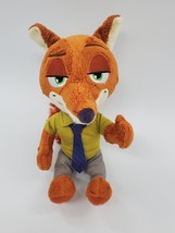 Disney Zootopia Fox Nick Wilde 10&quot; Plush Stuffed Toy by Tomy B96 - £7.86 GBP