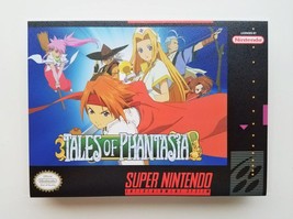 Tales of Phantasia + Case - English (USA) SNES Super Nintendo - RPG Role Playing - $25.99+