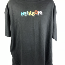 2 x NEW NELK Boys 3XL XXXL T-Shirt Lot Black / Navy Steve Will Do It Ful... - £17.90 GBP