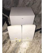 PA white Satellite Surround speaker system 3 Piece Set - $160.99 CAD