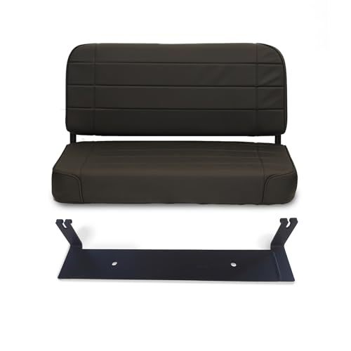 Center Rear Bench Seat + Mounting Bracket, Additional Aftermarket Milita... - $495.00