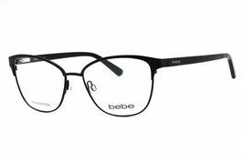 Bebe BB5202 001 JET Eyeglasses New Authentic - $30.21