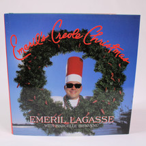 SIGNED Emeril&#39;s Creole Christmas By Emeril Lagasse Hardcover w/DJ 1997 Very Good - £12.66 GBP