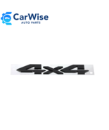 MOPAR BLACK 4X4 TAILGATE EMBLEM NAMEPLATE BADGE 2019-25 RAM 2500 3500 68... - $84.11