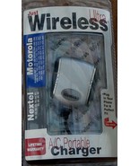 Just Wireless AC Portable Charger MOTOROLA / NEXTEL BRAND NEW IN PACKAGE - £6.99 GBP