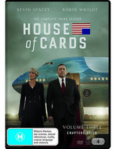 House Of Cards: The Complete Third Season DVD (2015) Kevin Spacey 4 Discs Pre-Ow - £26.15 GBP