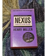 Nexus (1965) Henry Miller  Rosy Crucifixion Book 3 Paperback Good Condition - $16.78