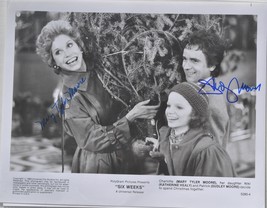 Six Weeks Cast Signed Photo x2 - Dudley Moore, Mary Tyler Moore w/co - £186.96 GBP