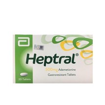 2 X Abbot Heptral 500MG Ademettione Liver Supplements 20 Tablets DHL Exp... - $117.32
