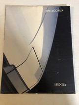 1986 Honda Accord Car Booklet Brochure Ephemera - £11.46 GBP