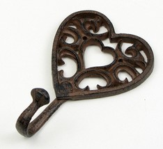 Heart Cast Iron Hook - £33.03 GBP