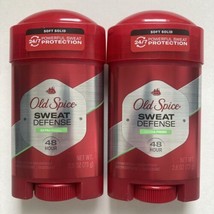 2 Pack - Old Spice Sweat Defense Extra Fresh Soft Solid Antiperspirant Deodorant - £22.77 GBP