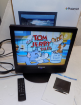 Polaroid TLA-1514 15 Inch HDTV Square TV Monitor Digital LCD 720P Remote - $810.13 MXN