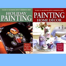 4 Decorative Artist&#39;s Workbooks Holidays Woodcraft Home Decor Gift Ideas - £5.33 GBP