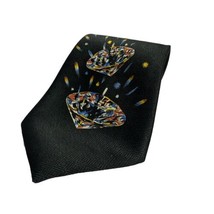 Fratello Hand Made Black Diamonds Men’s Neck Tie  - $15.06