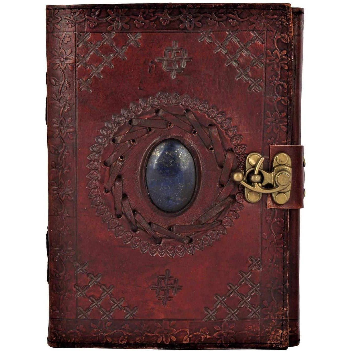 Vintage Leather Diary for Men and Woman Size 7 X 5 Inch Color Brown/Leat... - $45.00