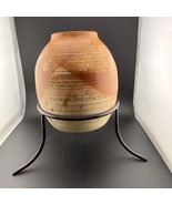 Vintage Native American Pottery Vase Signed Incised On Bottom - $83.12 CAD