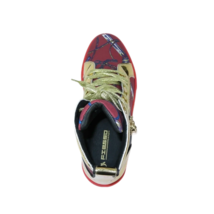 Mens High Top Shoes FIESSO by AURELIO GARCIA Chain Medusa Celebrity 2421 Red image 8