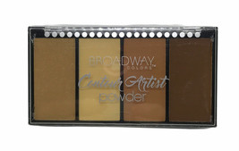 BROADWAY COLORS Contour Artist Powder - BPK 02 - Medium / Dark -NEW SEAL... - $7.69