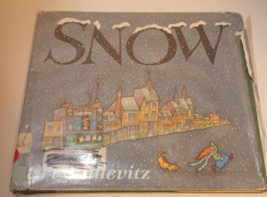 Snow by Uri Shulevitz Children&#39;s Book 1st Edition Ex lib - £7.58 GBP