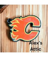 NEW - Calgary Flames 3d Printed Key Ring - $93.17 MXN