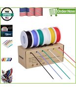 Lightweight Silicone Insulated Wire Spool in 6 Colors - Perfect for DIY ... - $44.58 CAD