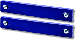 Rubber Molded Magnetic License Plate Holder Magnets Set of 2 with Blue with Scre - £29.09 GBP