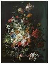 Decoration Poster.Home Room Interior design.Flower bouquet vase.6454 - £13.45 GBP+
