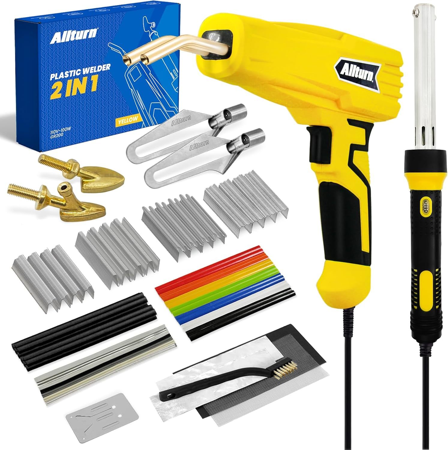 Allturn Plastic Welder,Plastic Welding Kit 3 in 1,Plastic Repair Yellow  - $100.17