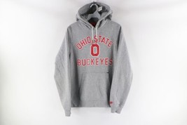 Nike Mens Small Distressed Ohio State University Spell Out Hoodie Sweatshirt - $39.55