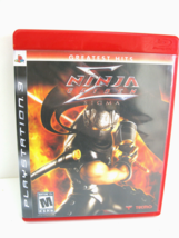 Ninja Gaiden: Sigma (PS3, 2008) greatest hits Disc Complete CIB + Manual - £8.80 GBP