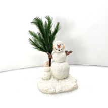 K&#39;s Collection Christmas Snowman Family Tree 4.5&quot; Figurine - £8.70 GBP