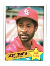 1985 Topps #715 Ozzie Smith St. Louis Cardinals - $3.00