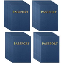 48 Pcs Blank Passport Notebook Bulk Kids Passport Party Favors Fake Pass... - £36.84 GBP