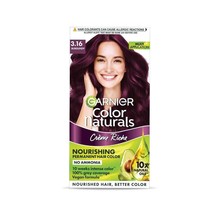 Garnier Color Naturals, Creme, No Ammonia Hair Color (3.16 Burgundy) - £13.82 GBP